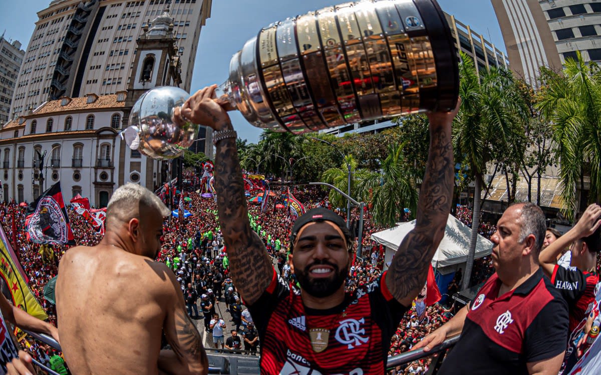 Gabigol provoca Vasco, Fluminense e Botafogo: Flamengo não tem rival no Rio