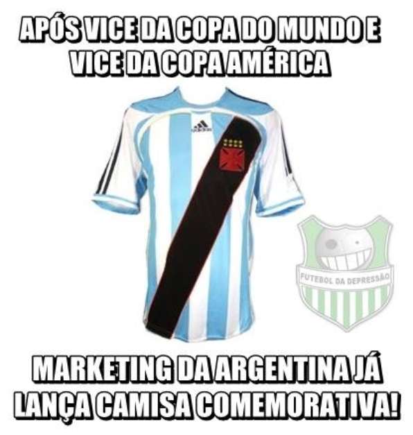 OFF - Já viu o novo uniforme da Argentina? Memes não perdoam vice