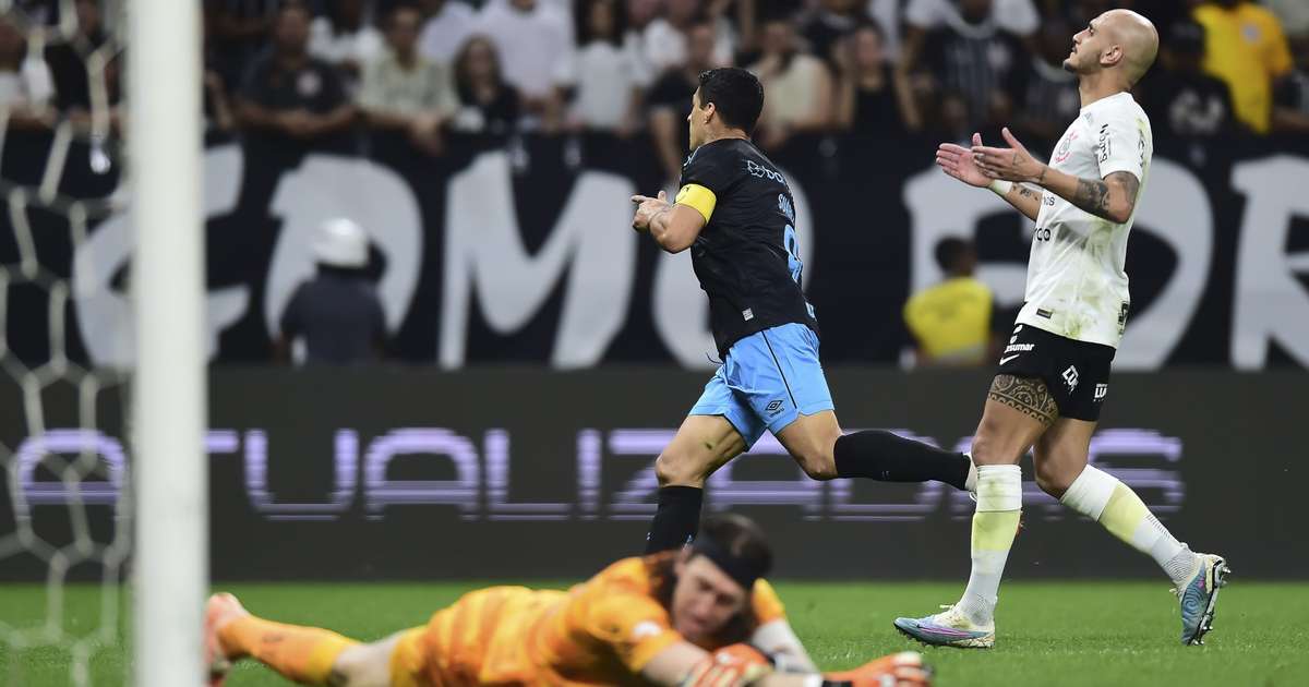 Atuações ENM: Suárez marca primeiro fora de casa, mas Grêmio fica em empate maluco contra o Corinthians