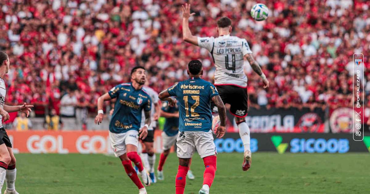 Flamengo, no Castelão, bate Fortaleza e segue na luta pela Liberta