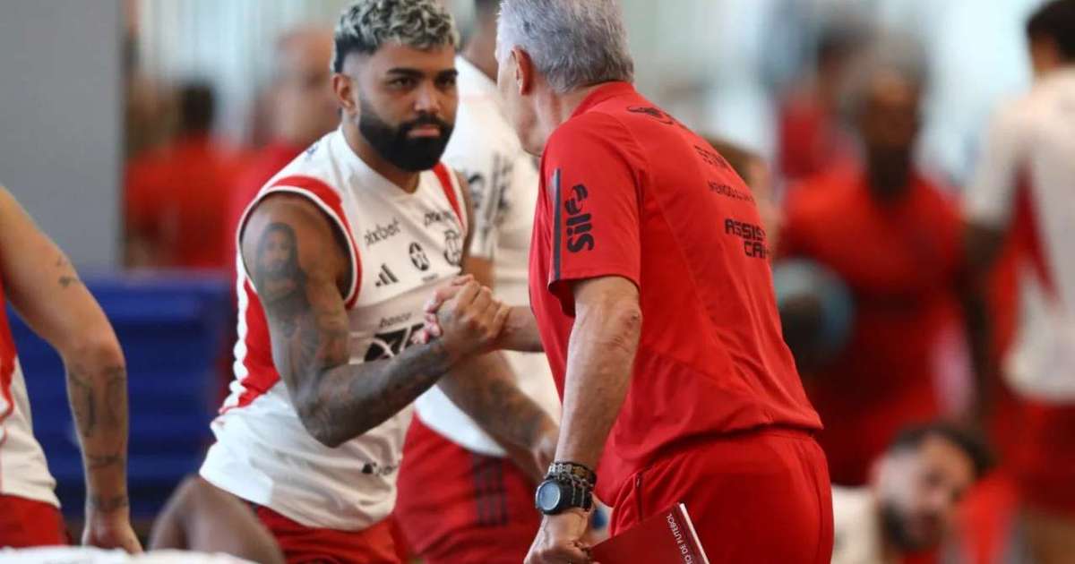 Gabigol comenta convívio com Tite no Flamengo