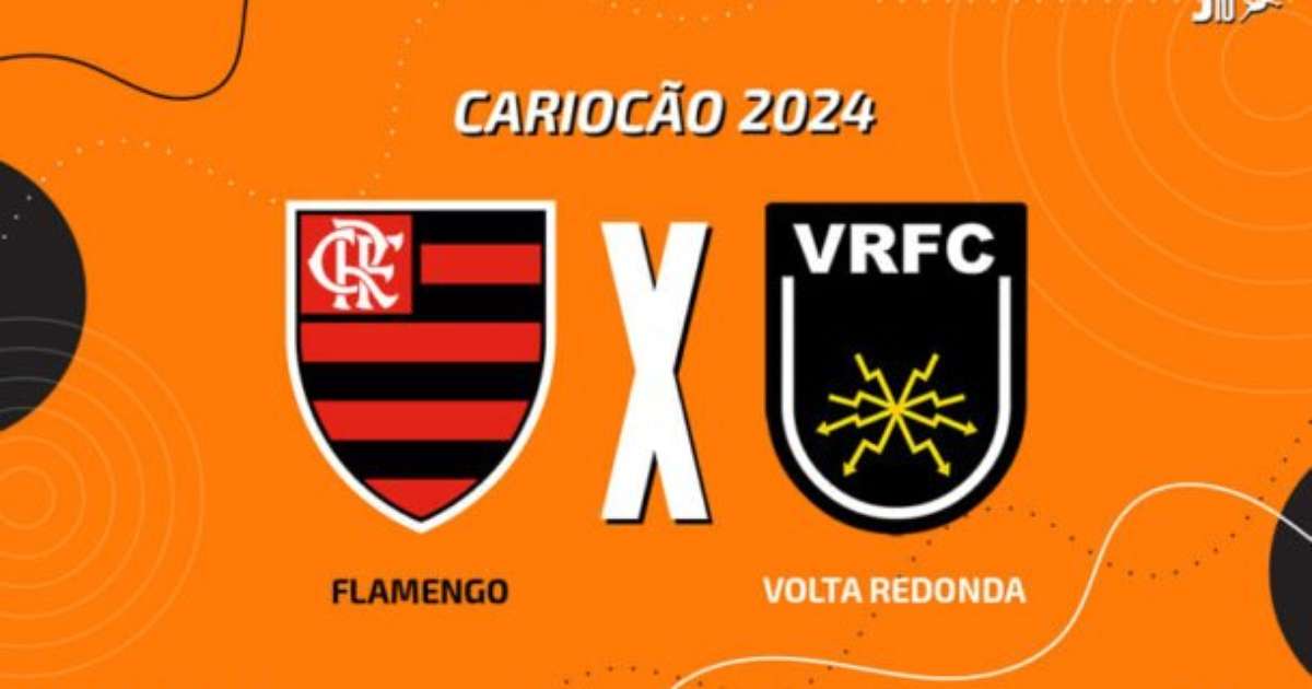 Flamengo x Volta Redonda: transmissão, arbitragem e escalações em destaque.