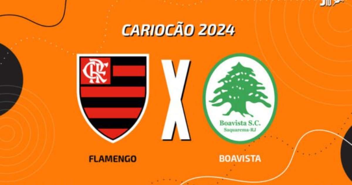 Flamengo x Boavista: saiba como assistir, escalações e arbitragem no confronto.