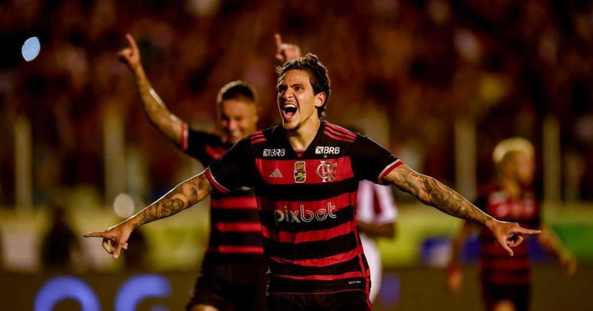 Pedro: Máquina de gols do Flamengo continua fazendo história no futebol.