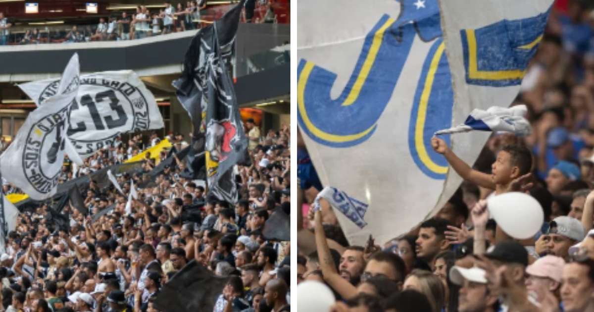 Torcidas de Atlético-MG e Cruzeiro preparadas para animar finais do Mineiro.