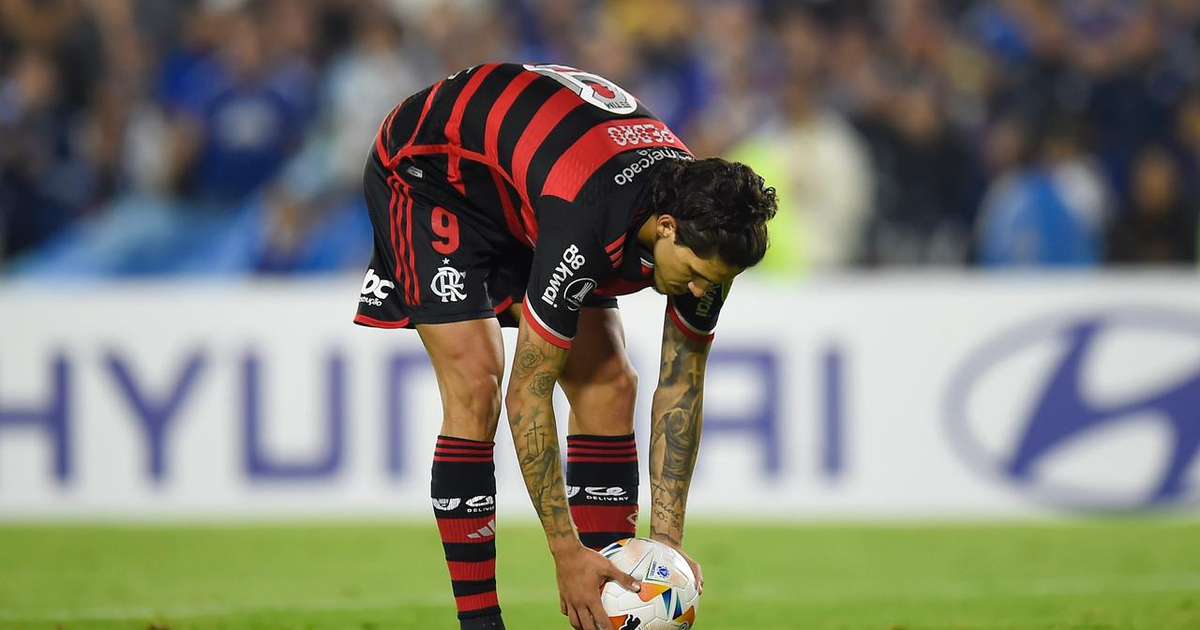 Pedro lamenta empate do Flamengo em jogo complicado.