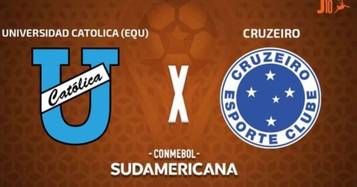 Transmissão ao Vivo: U. Catolica Quito enfrenta Cruzeiro com a Voz do Esporte.