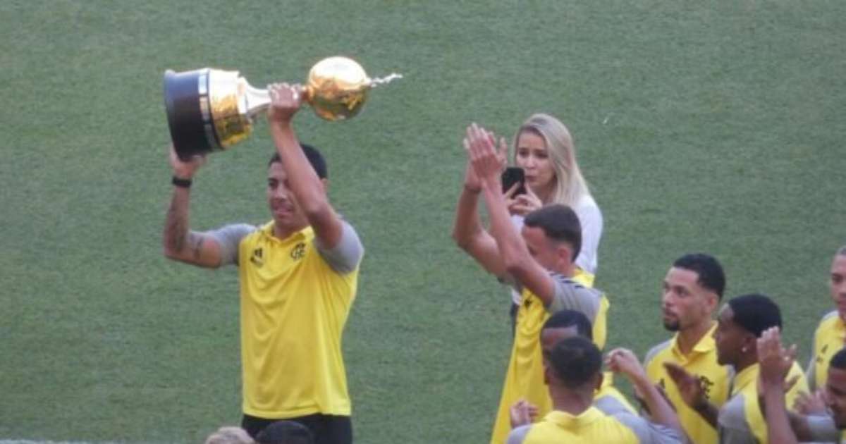 Flamengo: campeões da Libertadores Sub-20 celebram título no Maracanã