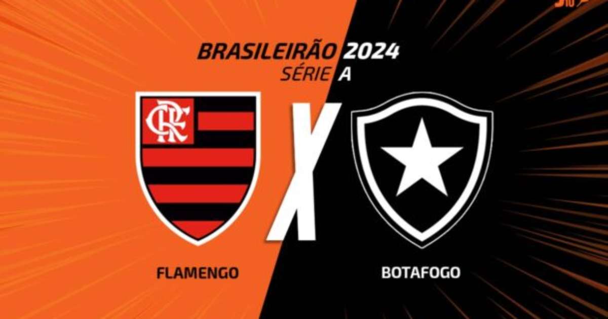 Transmissão, escalações e arbitragem: Flamengo x Botafogo no Campeonato Brasileiro.