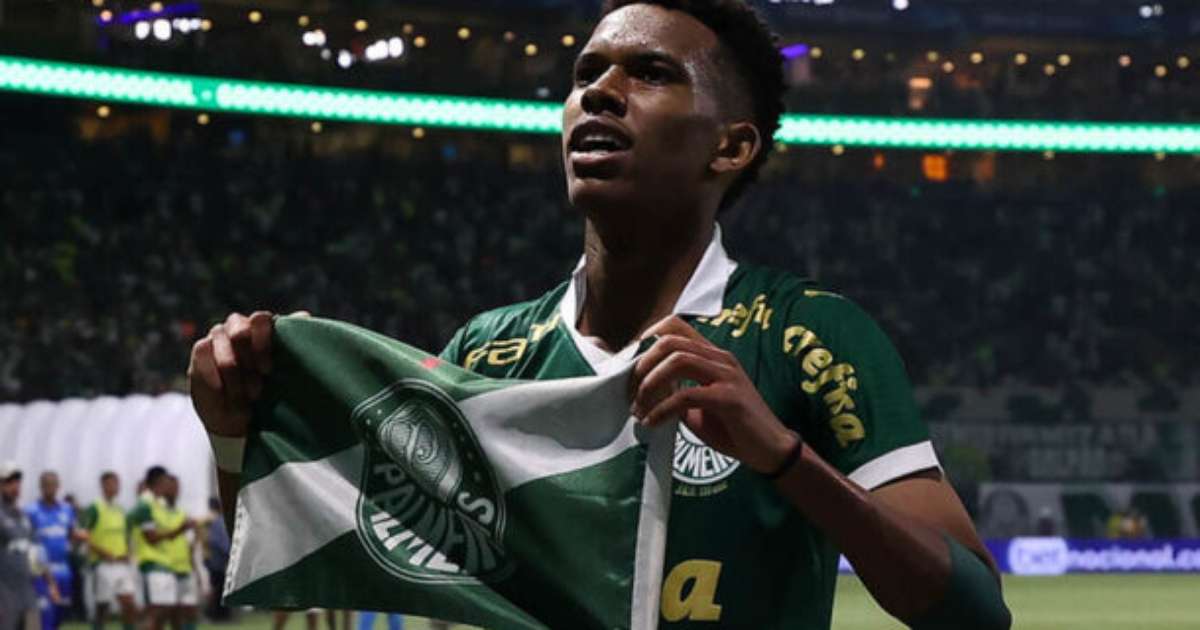 Estêvão recebeu proposta do Atlético-MG antes de se destacar no Palmeiras.