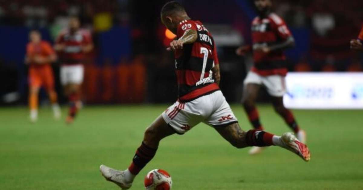 Cebolinha reconhece fase ruim do Flamengo no futebol brasileiro