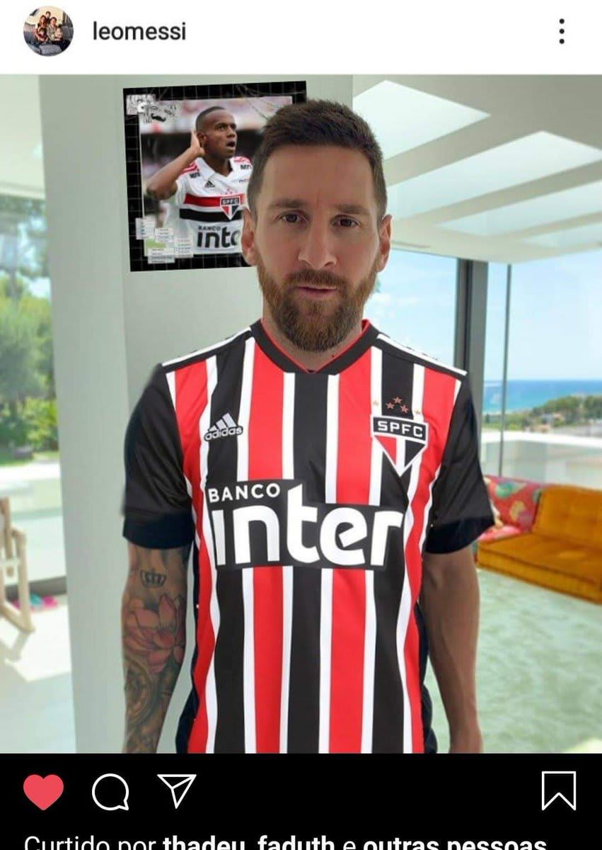 Messi diz que jogaria no Corinthians ou no São Paulo