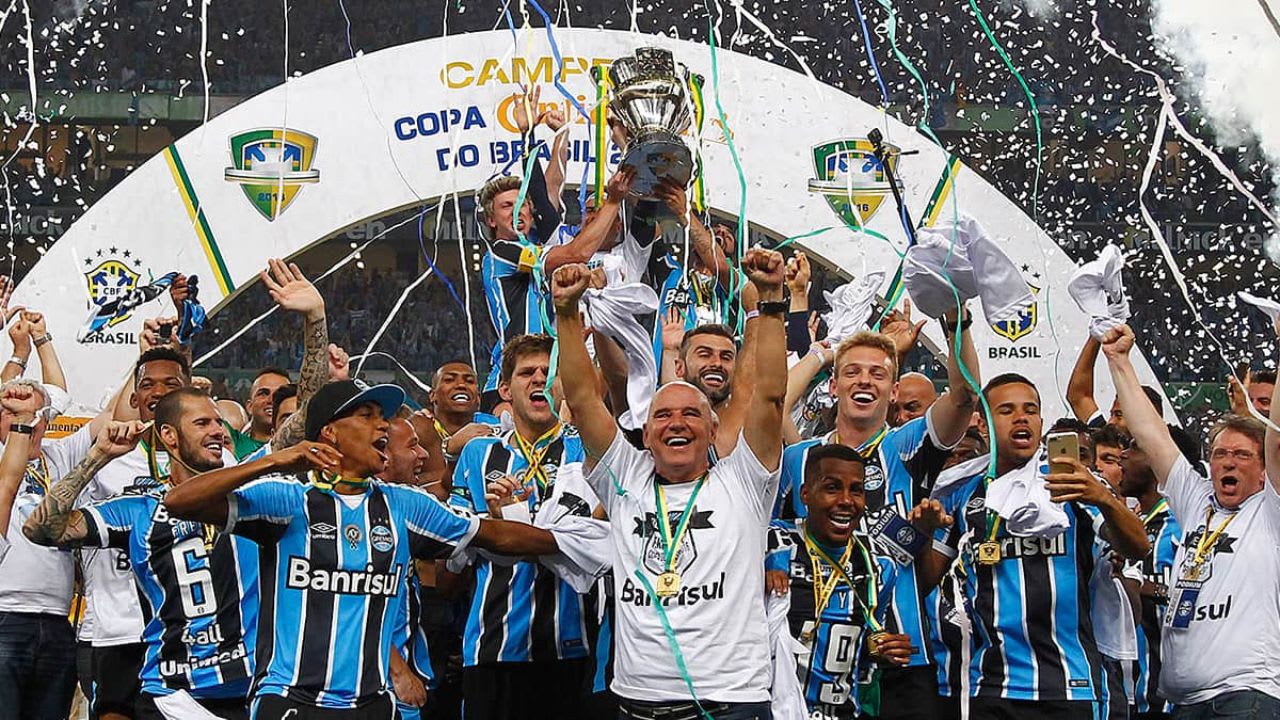 Grêmio faturou quantia milionária com títulos da Copa do Brasil; confira ranking