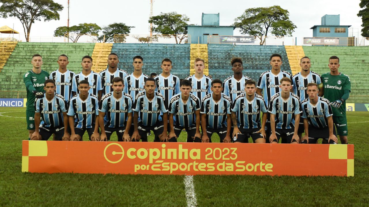 Cotação PG: confira as notas dos jogadores do Grêmio contra o Athletico-PR pela Copinha 2023