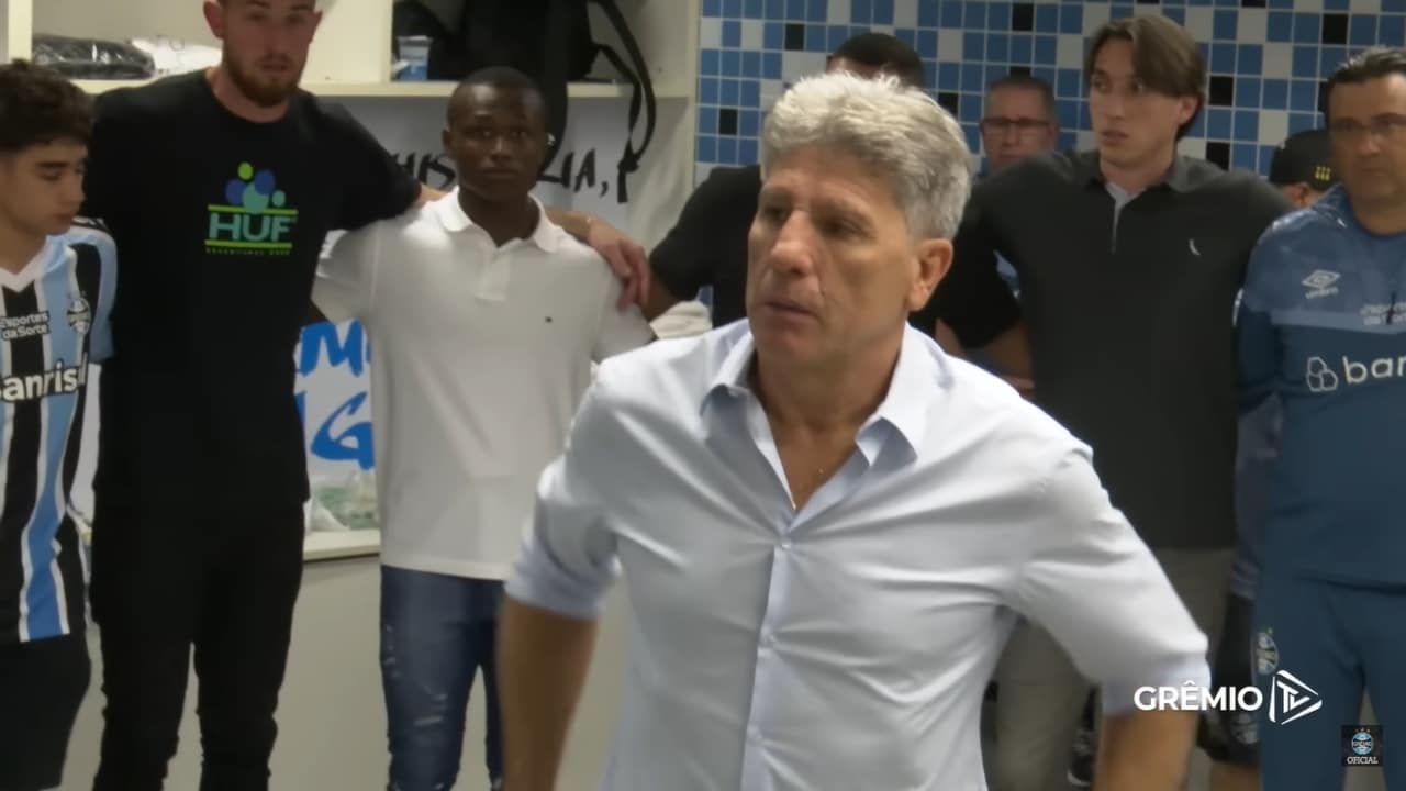 Cobrança intensa de Renato Portaluppi impulsiona jogadores do Grêmio rumo ao sucesso