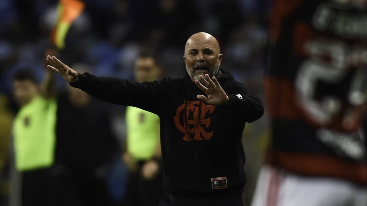 A joia que Jorge Sampaoli não quer deixar escapar do Flamengo