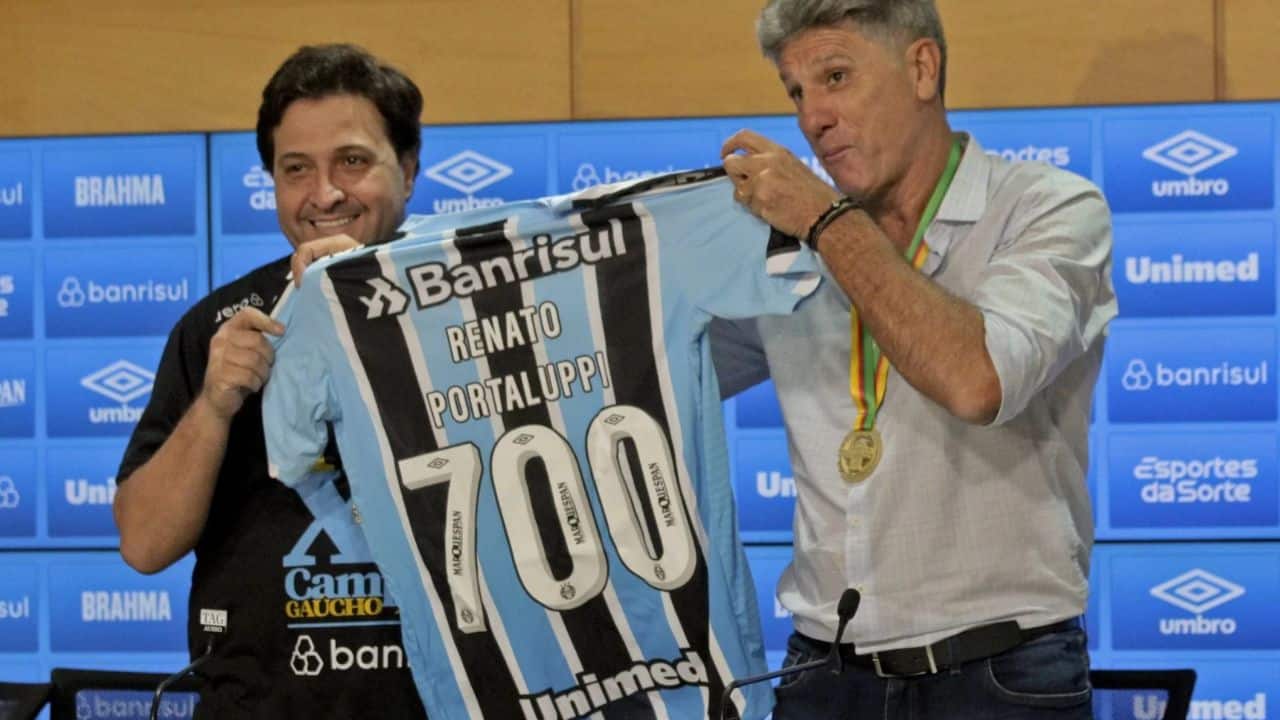 Diretoria do Grêmio sai em defesa de Renato; entenda o motivo