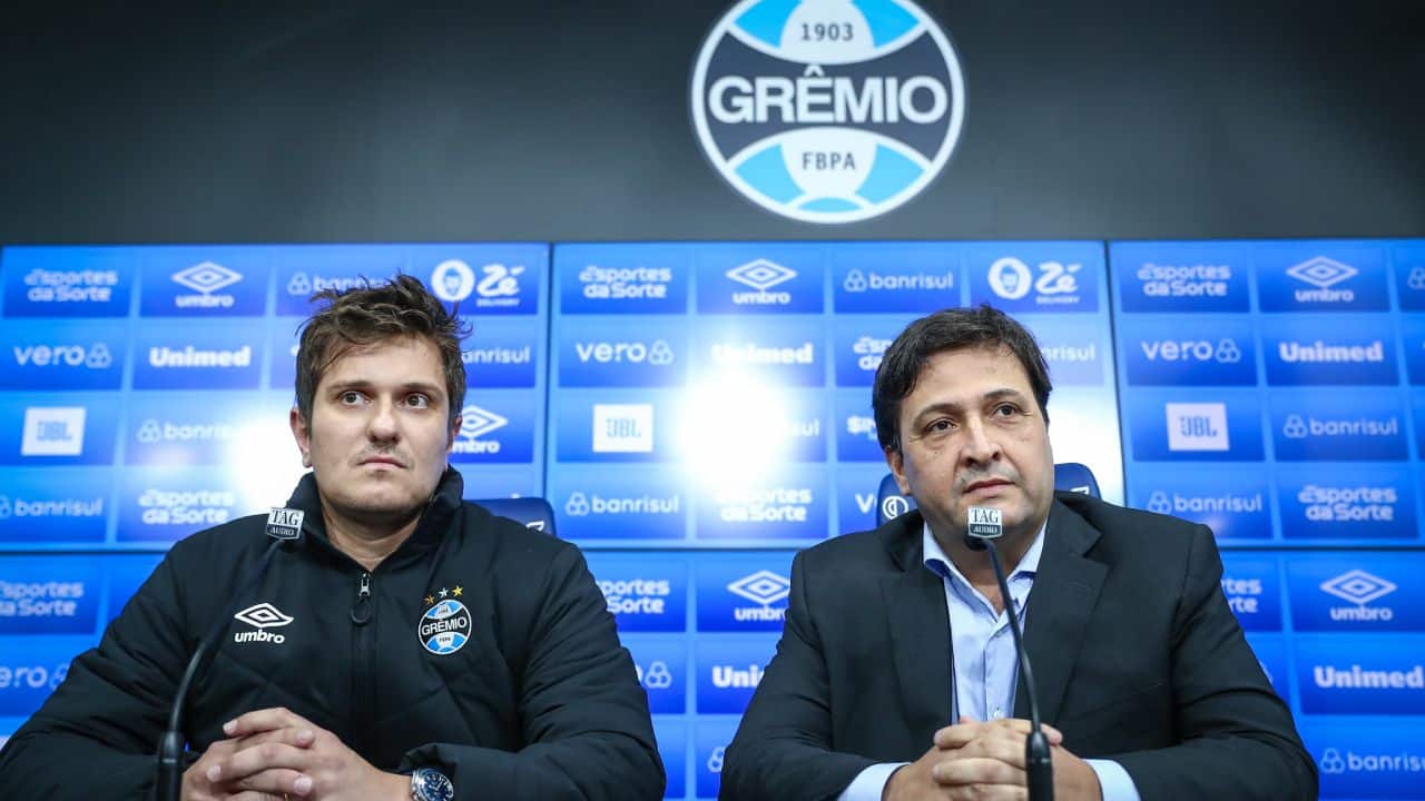 Grêmio diretoria Alberto Guerra Antônio Brum