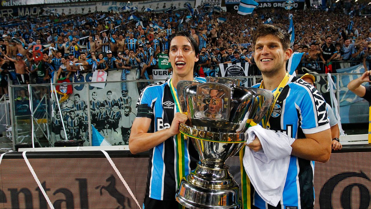 10 anos de Geromel no Grêmio Título da Copa do Brasil 2016