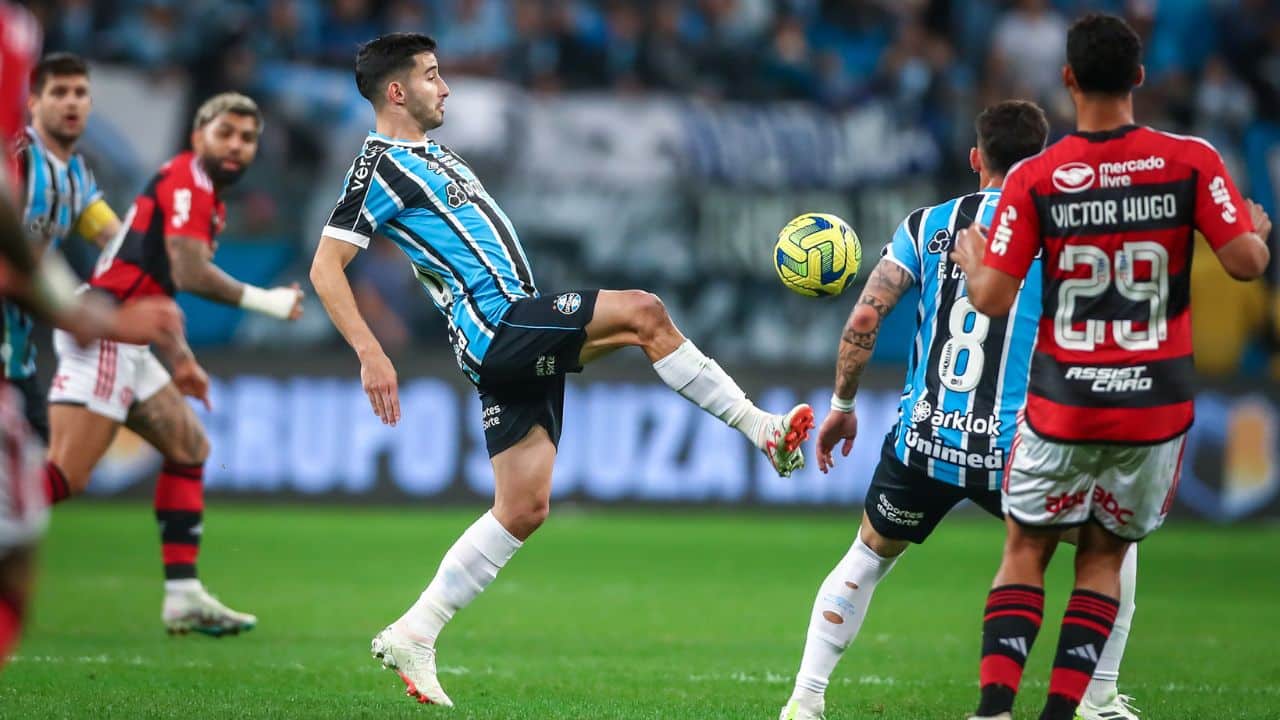 Flamengo x Grêmio Gabigol Libertadores 2024