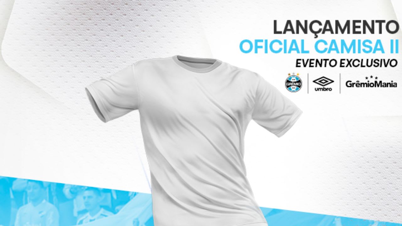 Vaza camisa nova do Grêmio