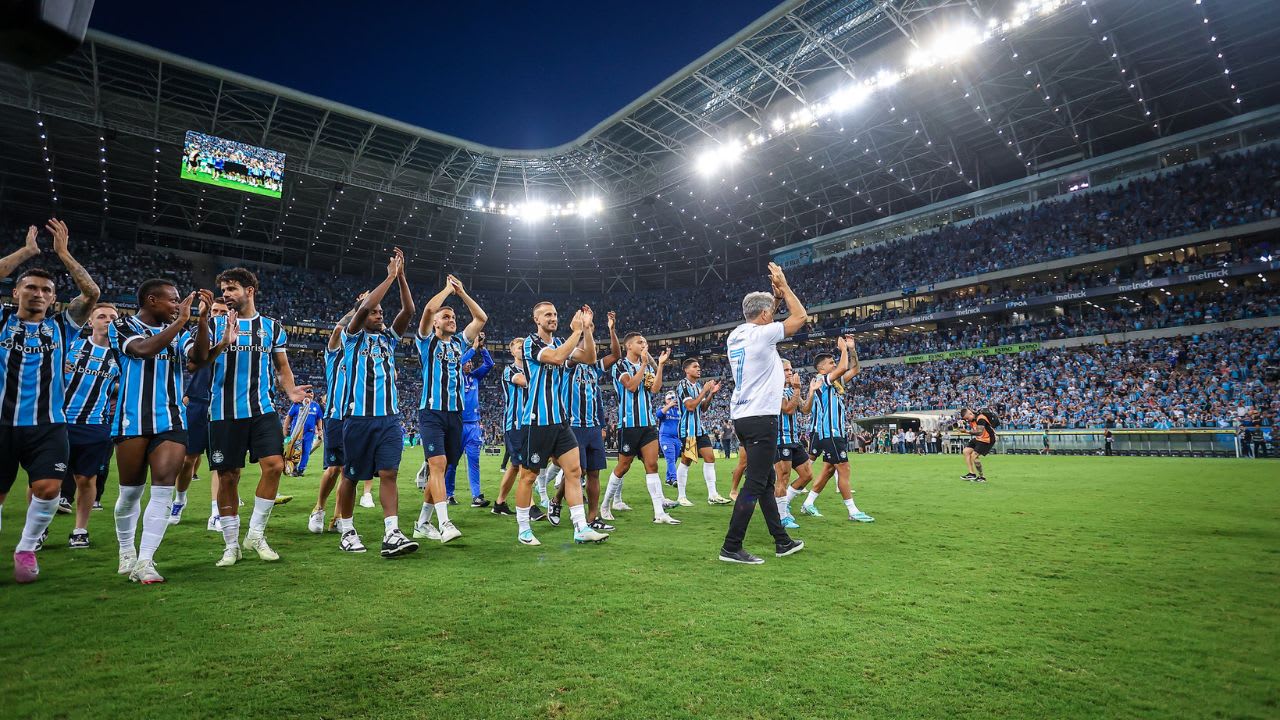 Grêmio mira conquista da Libertadores após hepta no Gauchão.