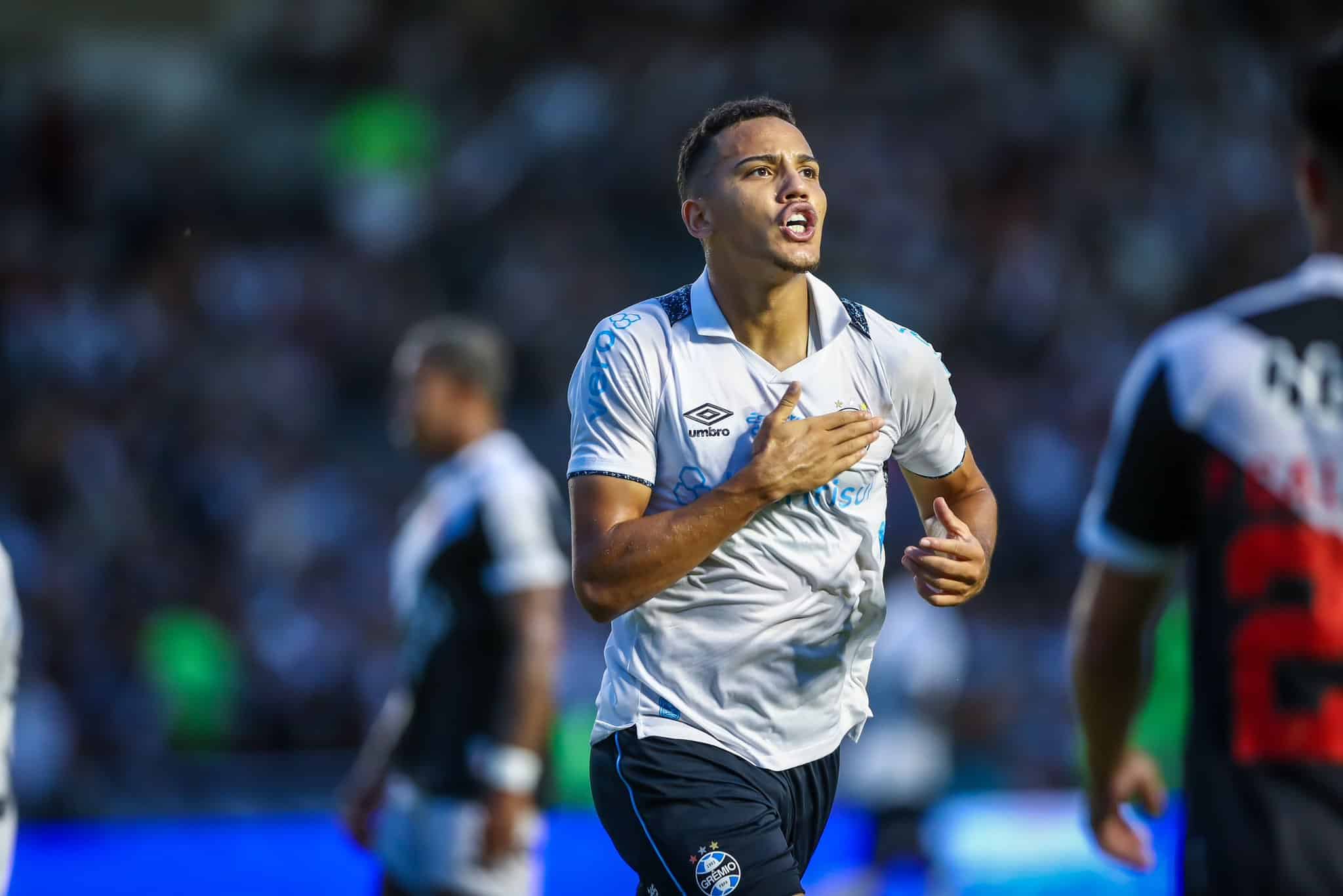 Gustavo martins em Vasco x Grêmio no brasileirao 2024