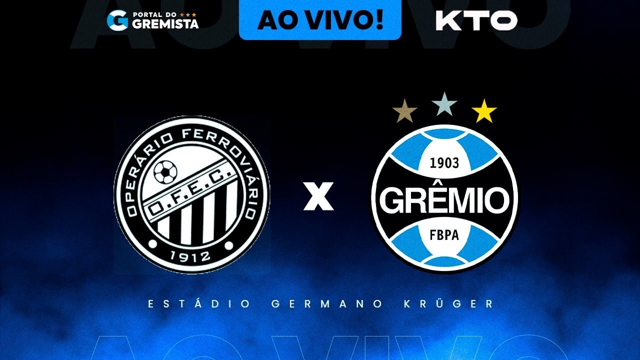 Estreia do Grêmio na Copa do Brasil contra o Operário-PR: Acompanhe pelo Portal do Gremista