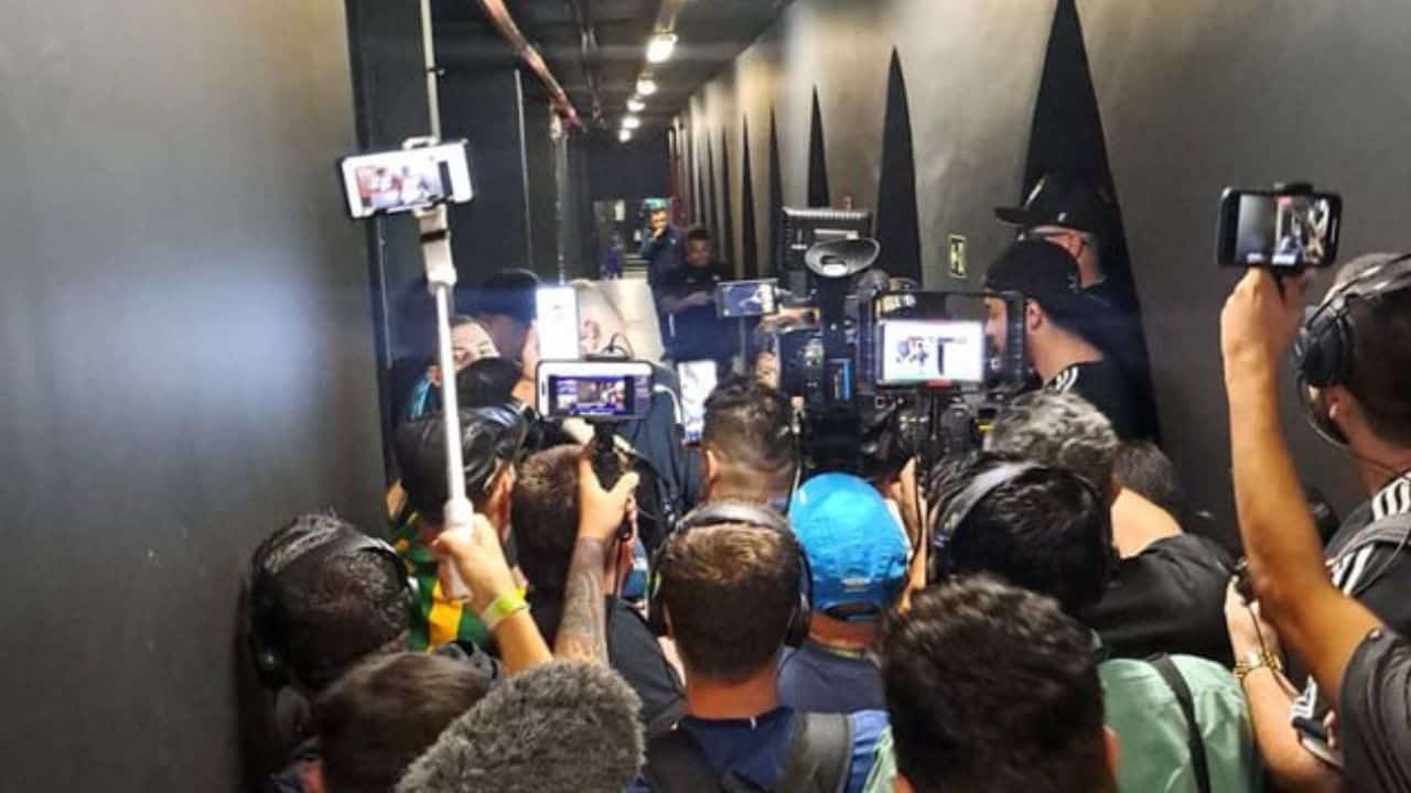 Grêmio: Alberto Guerra da coletiva em corredor do Couto Pereiraúltimas do grêmio
