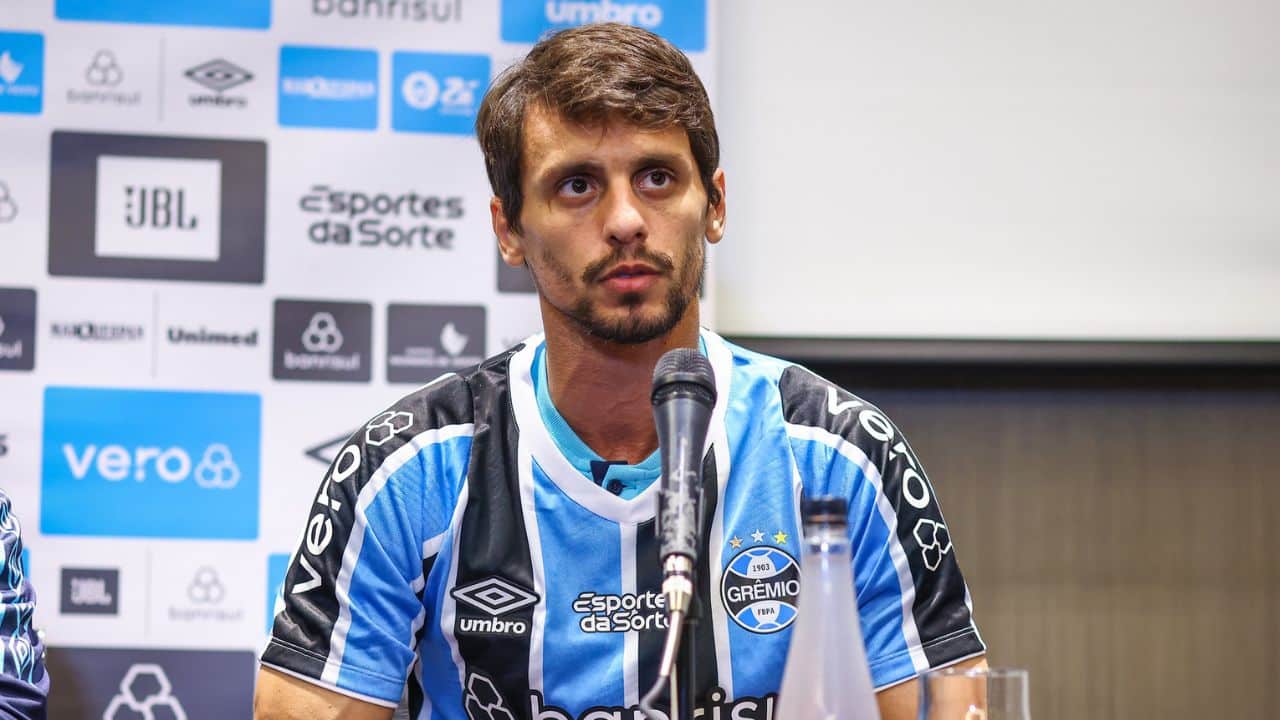 Apresentação Rodrigo Caio no Grêmio