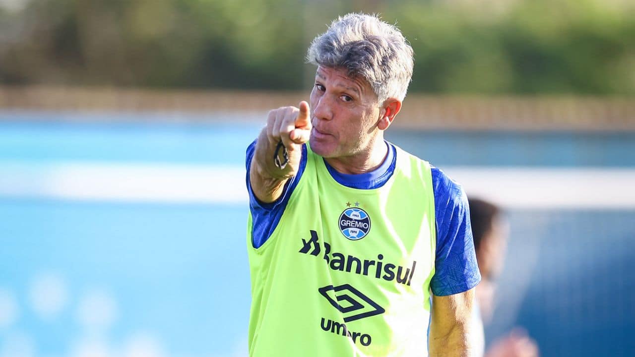 Treinado do Grêmio Renato Portaluppi athletico-pr