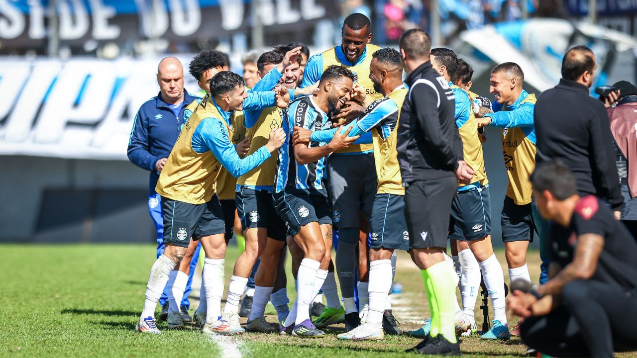 Jogadores do Grêmio