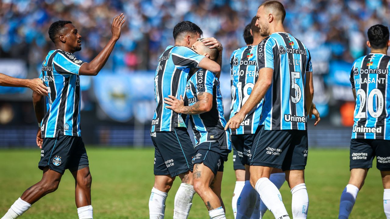 Jogadores do Grêmio 