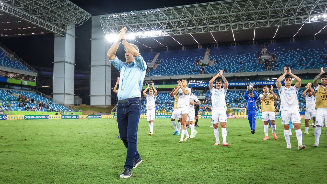 Possíveis cenários do Grêmio na 24ª rodada do Brasileirão