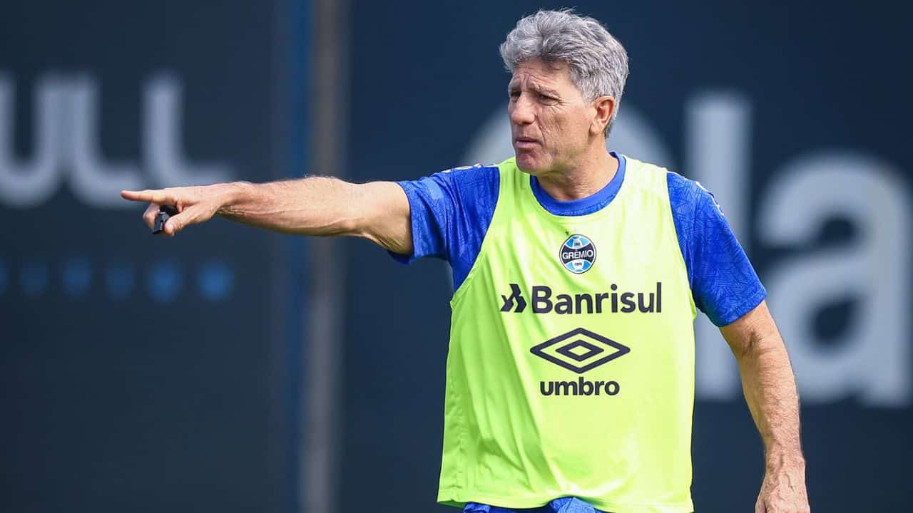 Grêmio treino Renato Portaluppi