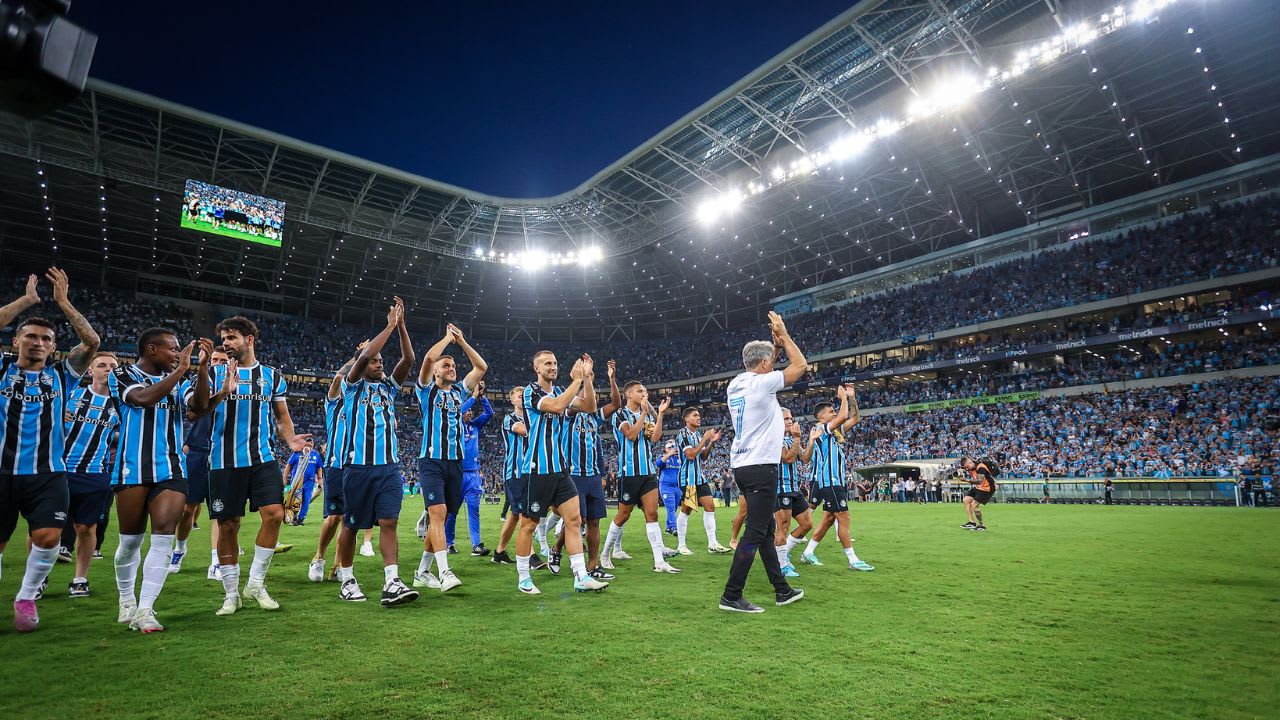 Novidade: Arena Gremista, campo neutro no Brasileirão e valores da CBF depositados.