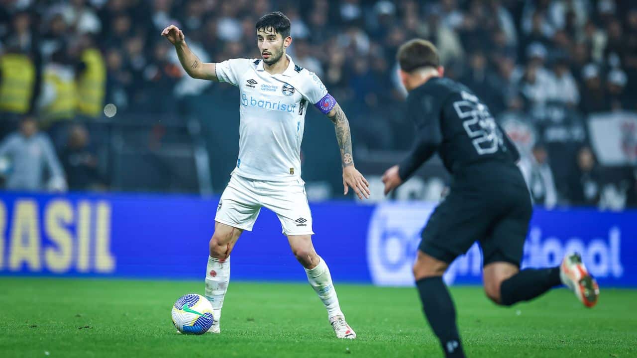 Corinthians x Grêmio copa do Brasil villasanti