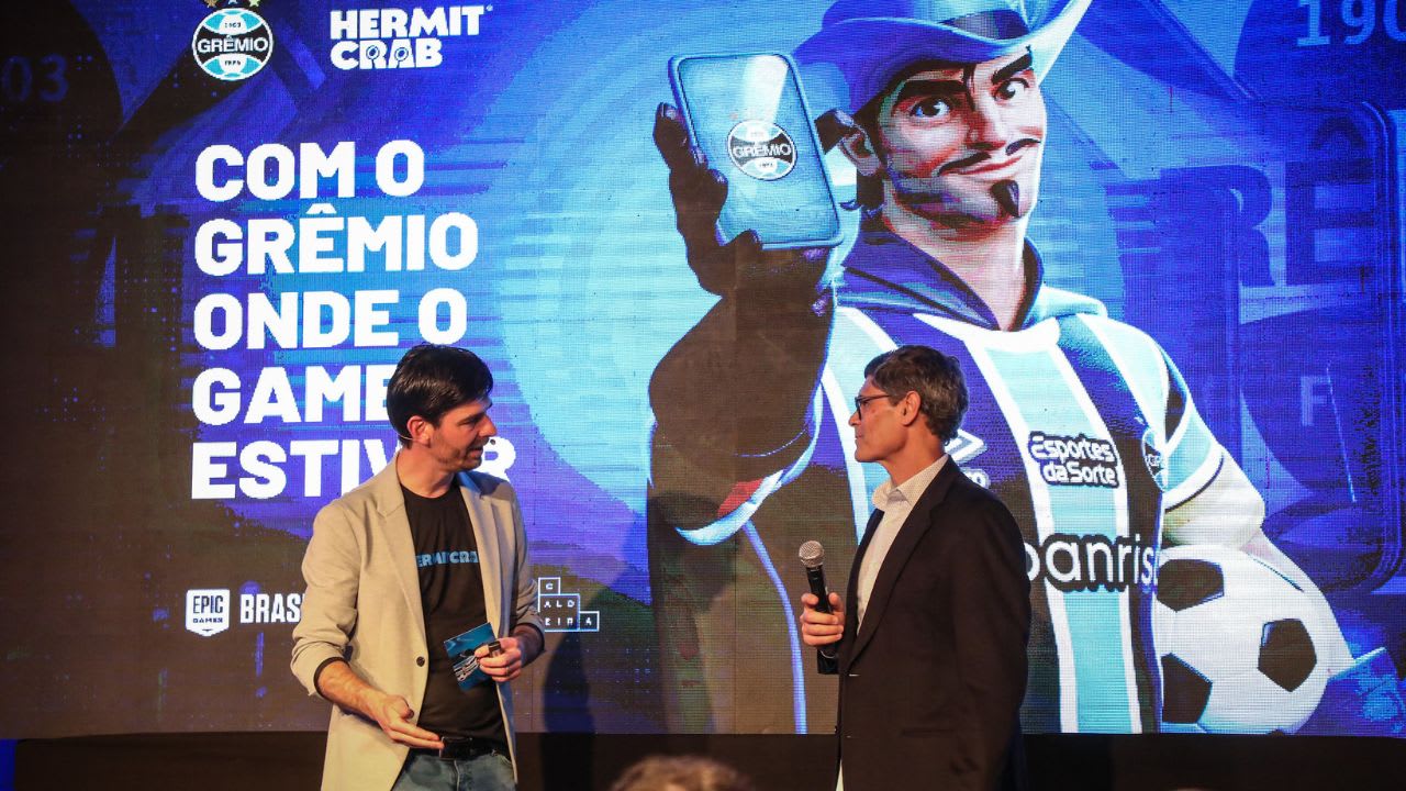 Grêmio expande marca para o Fortnite em nova parceria estratégica.