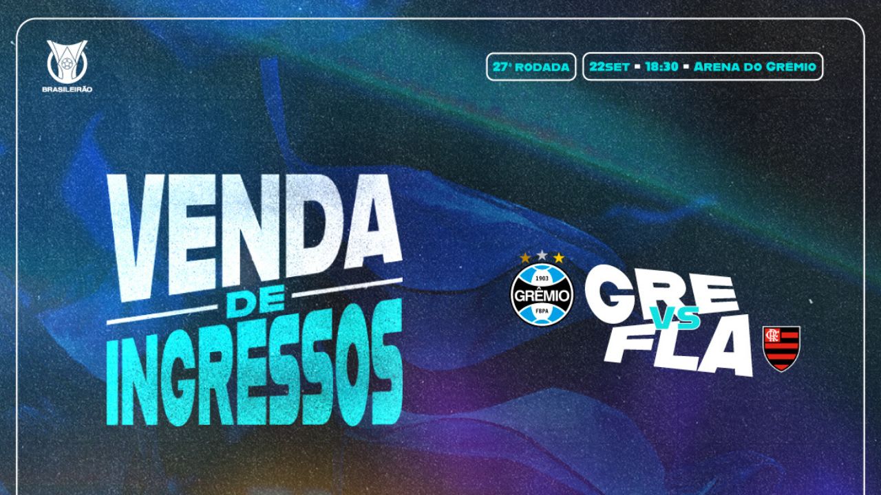 Como Adquirir Ingressos para Grêmio x Flamengo Pelo Brasileirão