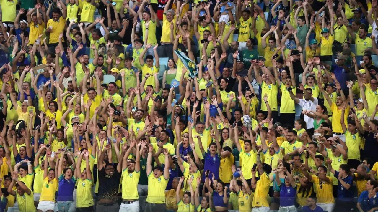 Torcida seleção Brasileira