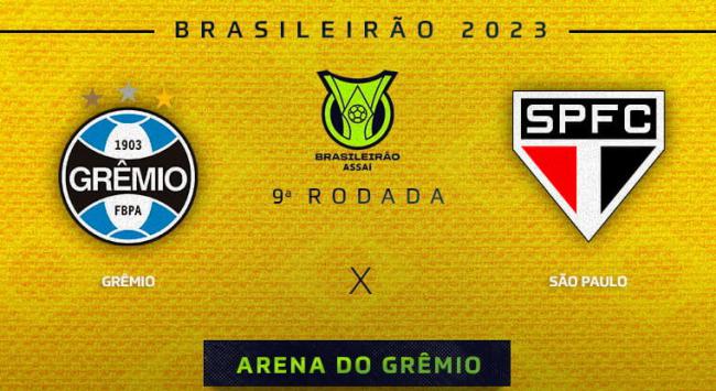 Grêmio x São Paulo: onde assistir, prováveis escalações e desfalques do jogo pelo Brasileirão