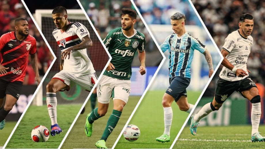 Quem são os jogadores que ainda não fizeram sete jogos no Brasileirão na abertura da janela?