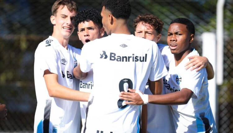 GRÊMIO 0 X 3 SÃO PAULO, GOLS, 2ª RODADA BRASILEIRÃO SUB-17