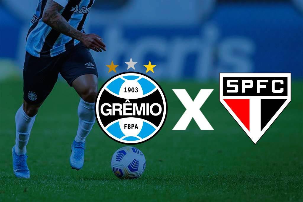 Grêmio x São Paulo: onde assistir, escalações e como chegam os times