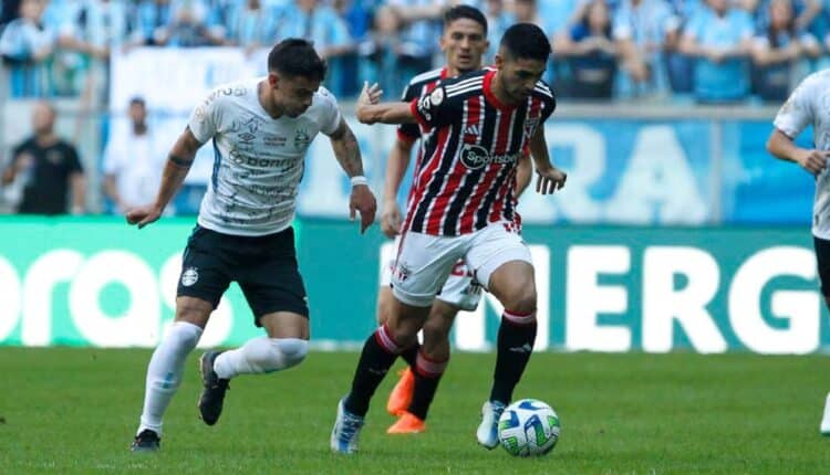 Assista aos melhores momentos de Grêmio x São Paulo no Brasileirão 2023