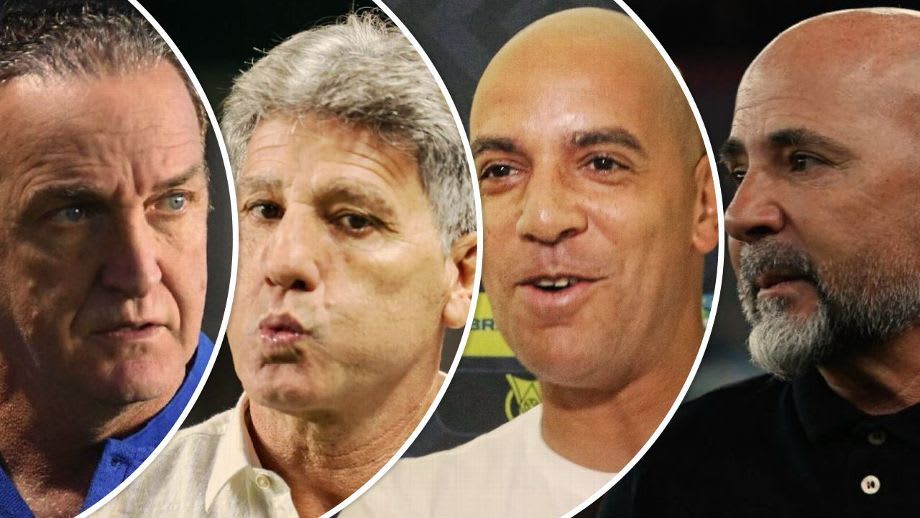 Desabafo de Renato, protestos contra Cuca e Sampaoli sincerão: técnicos são protagonistas em rodada do Brasileirão