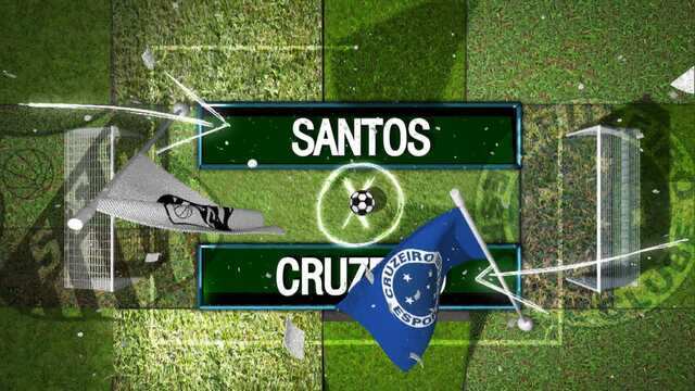 TV Globo transmite confronto entre Santos e Cruzeiro para Minas Gerais