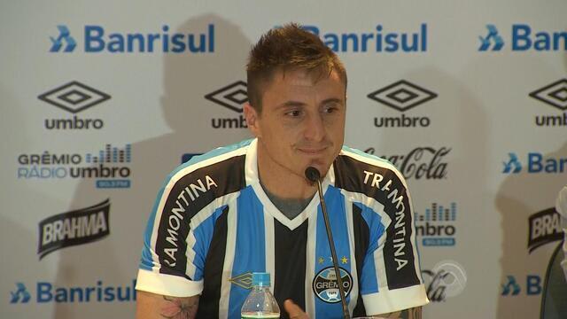 Sem atuar sequer 90 minutos, Cebolla terá contrato rescindido pelo Grêmio