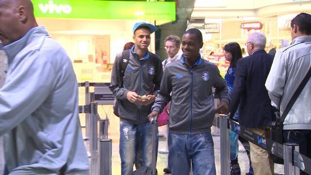 Grêmio embarca com desfalques no ataque para jogo contra o CRB