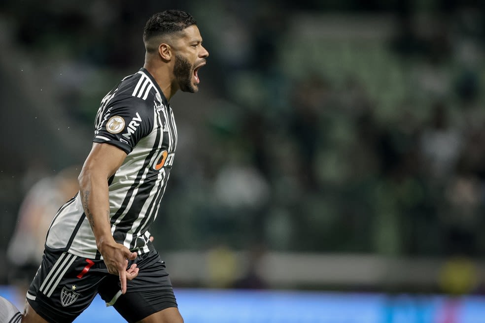 Palmeiras x Atlético-MG; Hulk — Foto: Pedro Souza / Atlético-MG